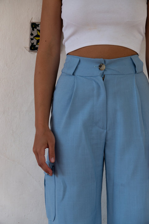 Formentor Pants - Blue